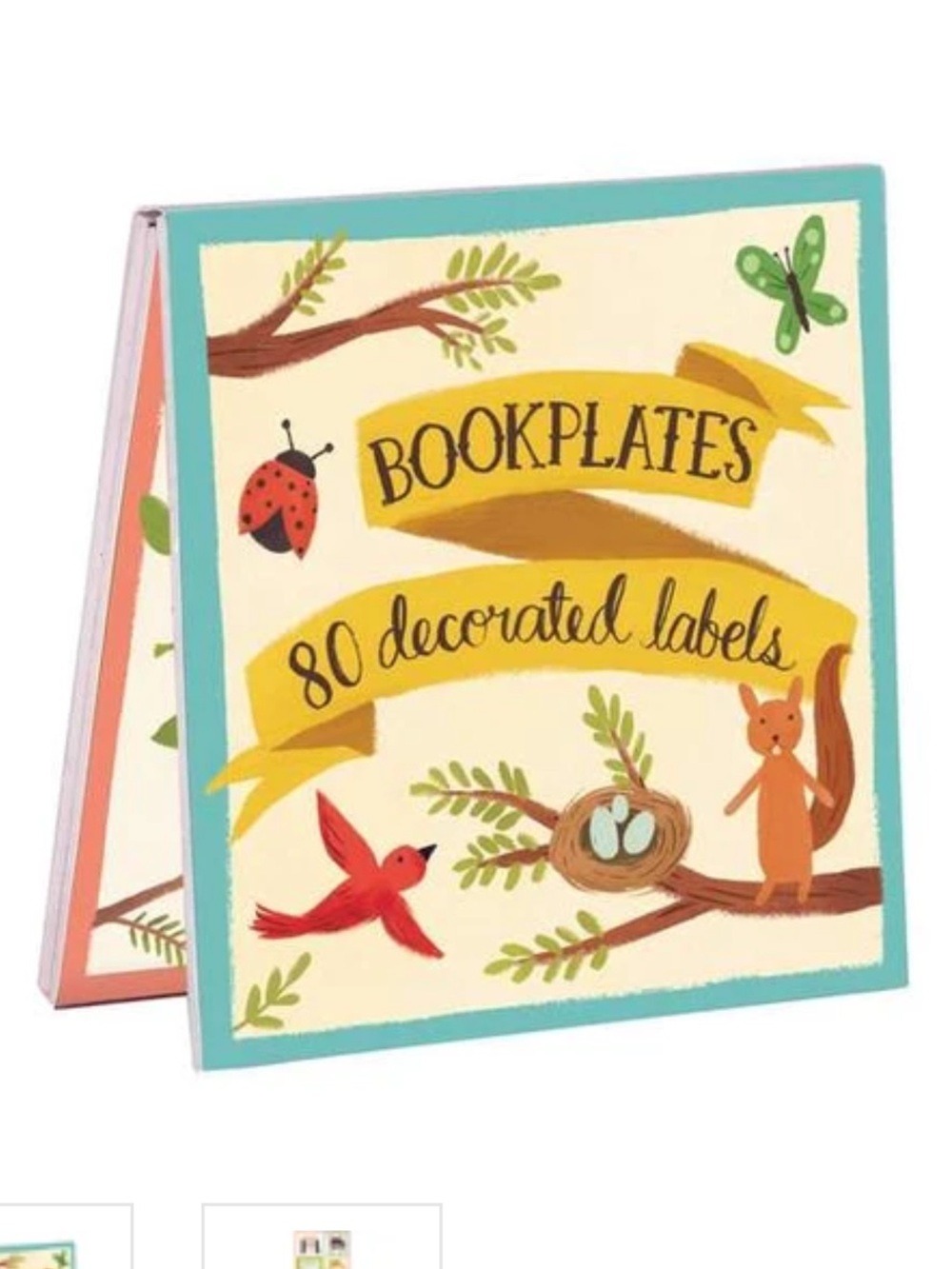 Quill & Fox Designs Bookplates. NWT